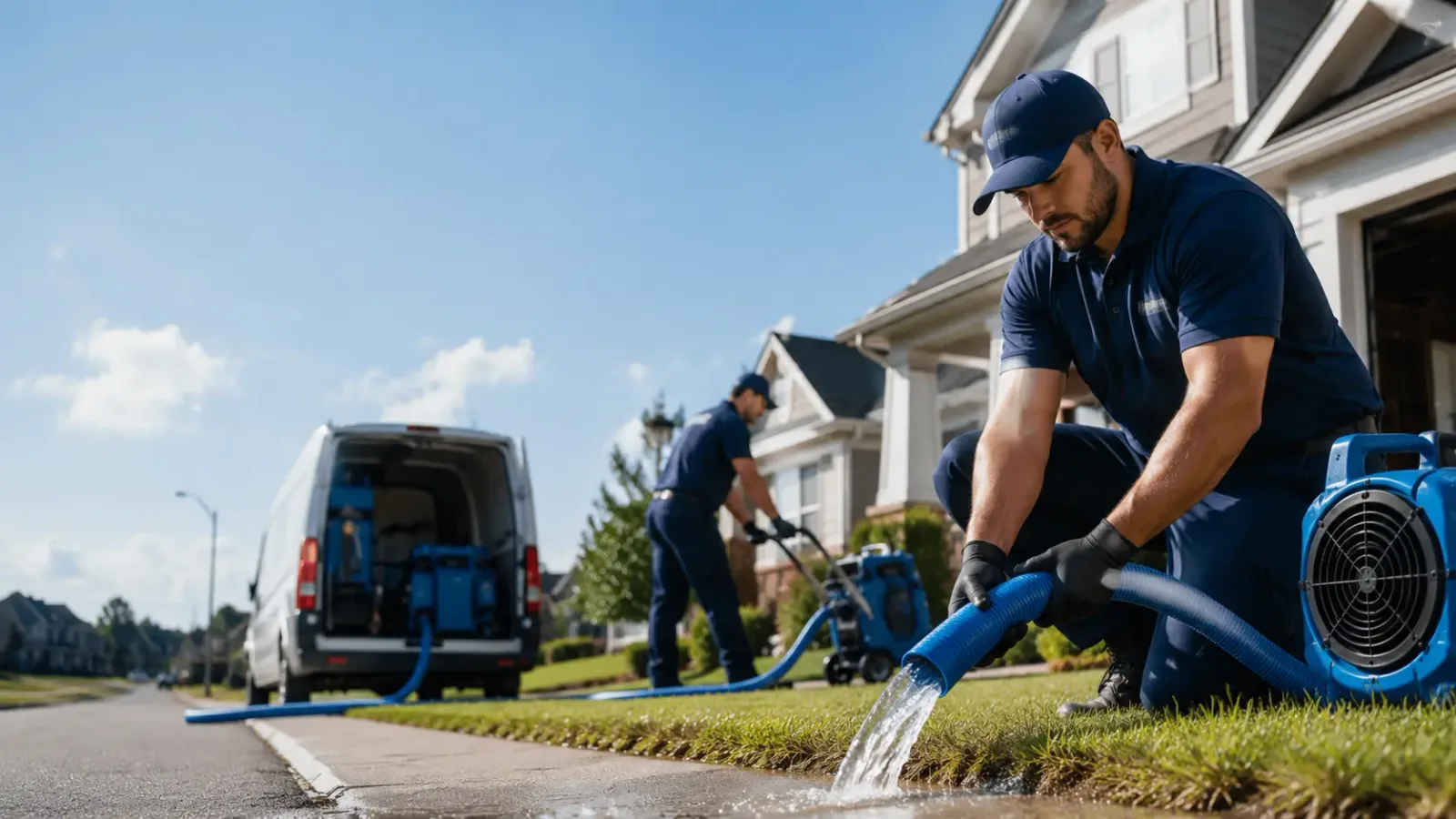 Flood Damage Restoration in Bessie, OK